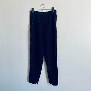 American Apparel Black Trouser Pants